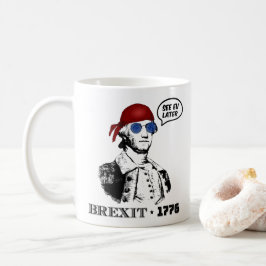 ジョージ・ワシントン Brexit 1776 EU フラッグ サングラス コーヒーマグカップ