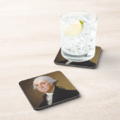 ジョージ・ワシントン、c.1821 (キャンバスの油) コースター (右側)