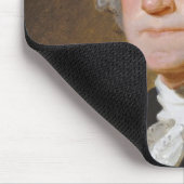 ジョージ・ワシントン、c.1821 (キャンバスの油) マウスパッド (コーナー)