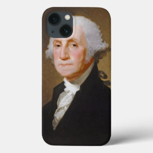 ジョージ・ワシントン、c.1821 (キャンバスの油) iPhone 13ケース