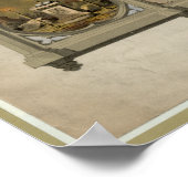 ジョージ・ワシントンAs a Freemasonポートレート, 1867. ポスター (角)