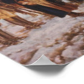 ジョージ・ワシントンatバレー・フォージ，キャンバス ポスター (角)