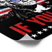 ジョージ・ワシントンIt's Only Revolution もし You Lose 4t ポスター (角)