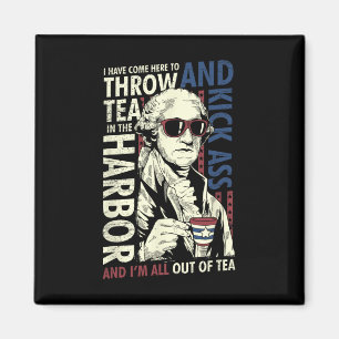 ジョージ・ワシントンSunding Tea Kick 7月4日 マグネット