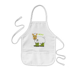 ジョージ – 彼は少し恥ずかしそうなエプロンだ 子供用エプロン