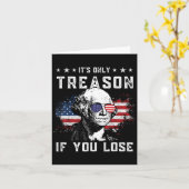 ジョージ 4th Of July で負けたら裏切りだ カード (黄色い花)