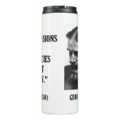 ジョージ・B・ショーの職業共謀者 タンブラー (裏面)