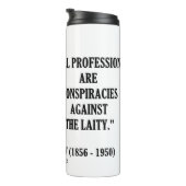 ジョージ・B・ショーの職業共謀者 タンブラー (回転右)