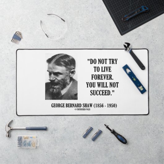 ジョージ・B・ショーは永遠に成功しない デスクマット (ワークステーション)
