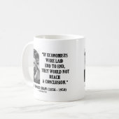 ジョージ・B・ショーもし・エコノミストは結論を出していない コーヒーマグカップ (正面左)
