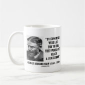 ジョージ・B・ショーもし・エコノミストは結論を出していない コーヒーマグカップ (左)