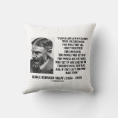 ジョージ・B・ショー私は事情信じに欠ける クッション (裏面)