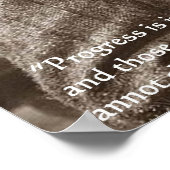 ジョージ・B・ショー「Change Anything」のポスター ポスター (角)