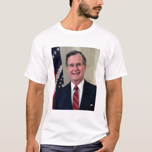 ジョージ・H・ブッシュ大統領 Tシャツ (正面)