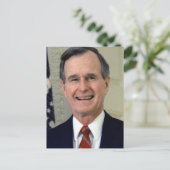 ジョージ・H・W・ブッシュ41 ポストカード (スタンド正面)