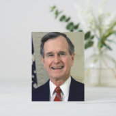 ジョージ・H・W・ブッシュ41 ポストカード (スタンド正面)