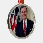 ジョージ・H・W・ブッシュ メタルオーナメント (右)