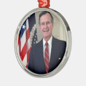 ジョージ・H・W・ブッシュ メタルオーナメント (左)