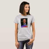 ジョージ・H・W・ブッシュ 野球カード Tシャツ (正面フル)