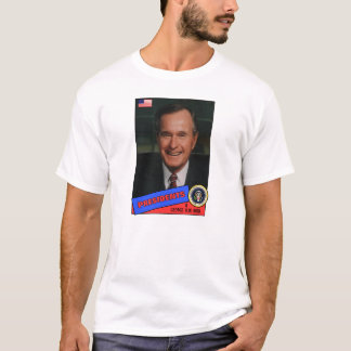 ジョージ・H・W・ブッシュ 野球カード Tシャツ