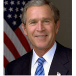 ジョージ・W・ブッシュ公式ポートレート フォトスカルプチャー<br><div class="desc">ジョージ・W・ブッシュ元米大統領の公式写真ポートレート。</div>