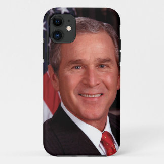 ジョージ・W・ブッシュ大統領の公式肖像画 iPhone 11 ケース