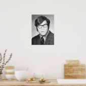 ジョージ・w・ブッシュ1970年 ポスター (キッチン)