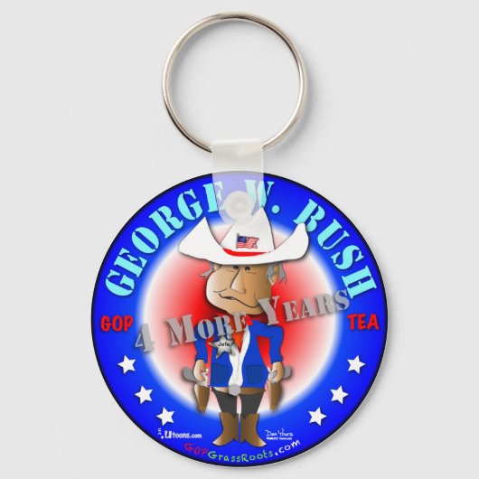 ジョージ・W・ブッシュ キーホルダー (正面)