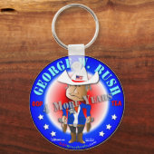 ジョージ・W・ブッシュ キーホルダー (正面)