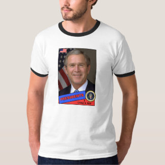 ジョージ・W・ブッシュ 野球カード Tシャツ