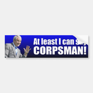 ジョージ・w・ブッシュ: Corpsman バンパーステッカー