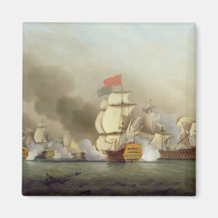 ジョージAnson's海軍中将(1697-1762年の)勝利者 マグネット
