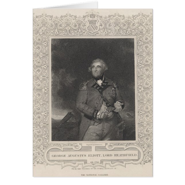 、ジョージAugustus Eliott Heathfield第1男爵 (正面)