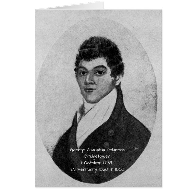 ジョージAugustus Polgreen Bridgetower (正面)