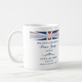 ジョージBaby Souvenir Mug王室のな王子 コーヒーマグカップ (左)