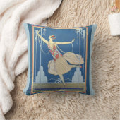 ジョージBarbierのアールデコ クッション (ブランケット)