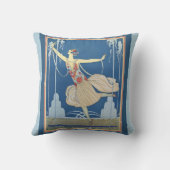 ジョージBarbierのアールデコ クッション (裏面)