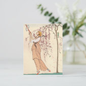 ジョージBarbierの午後の演劇の服 ポストカード (スタンド正面)