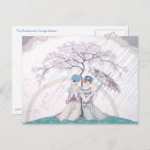 ジョージBarbier著虹 ポストカード (正面/裏面)