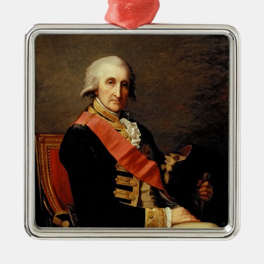 ジョージBrydgesロドニー1791年海軍大将 メタルオーナメント (正面)
