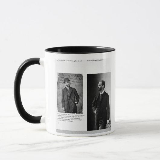 ジョージEastmanの2つのポートレート1884年および1890年 マグカップ (左)