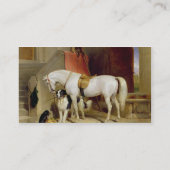 ジョージFavourites (キャンバスの油)王子の 名刺 (裏面)