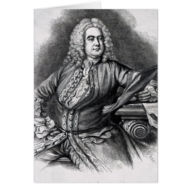 ジョージFrederick Handel 1749年 (正面)
