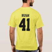 ジョージHWブッシュ"41"ティー Tシャツ (裏面)