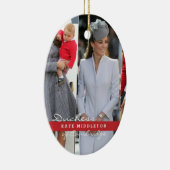ジョージKate Middletonの王子 セラミックオーナメント (右)