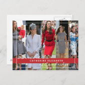 ジョージKate Middletonの王子 ポストカード (正面/裏面)