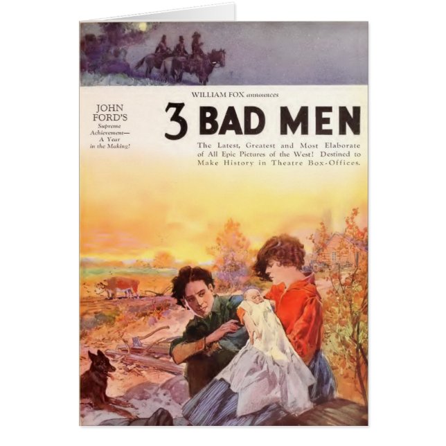 ジョージO'Brien 1926年の無声映画の展示者の広告 (正面)