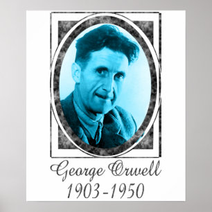 ジョージOrwell ポスター