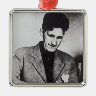 ジョージOrwell メタルオーナメント