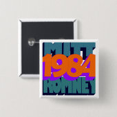 ジョージOrwell 1984年 缶バッジ (正面&裏面)